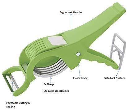 Vegetable Cutter and Peeler (2 in 1) for Kitchen